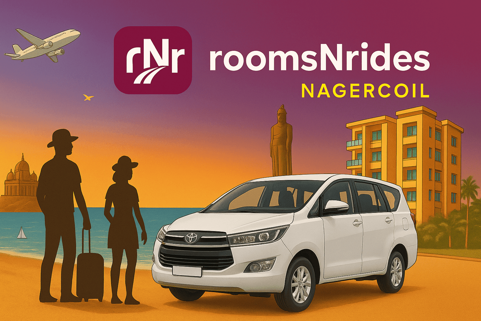 RoomsNRides | Apartment Car Rentals Nagercoil 